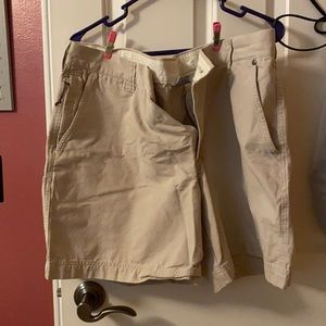 Columbia khaki shorts